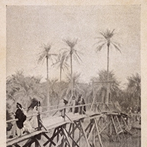 Iraq - Basra - Bridge over the Khora Creek