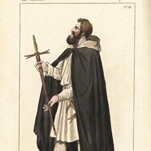 Knight Templar squire or servant brother, 12th century