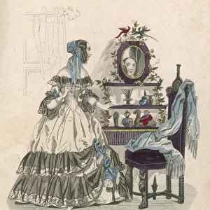 Lady and Etagere