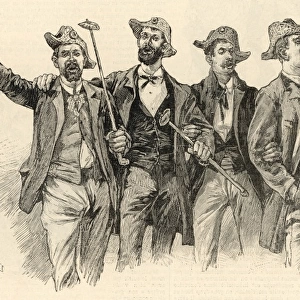 A male quartet