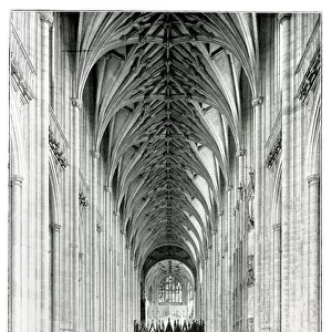 The Nave, Winchester Cathedral looking East