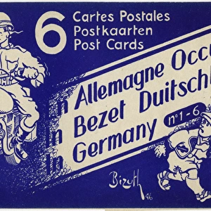 Occupied Germany - Postcard Pack - Cartoons