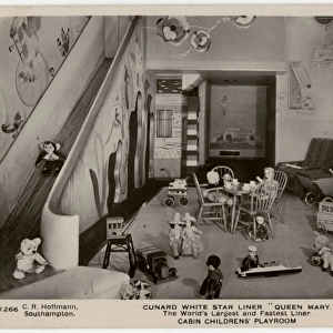 Queen Mary Ocean Liner, playroom for children