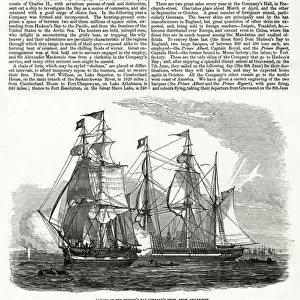 Sailing of the Hudsons Bay Company ships from Gravesend