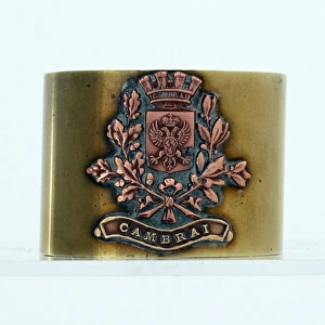 Serviette ring with the Coat of Arms of Cambrai