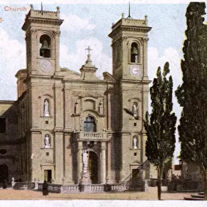 St Philips Parish Church, Casal Zebbug, Malta