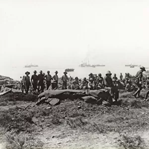 Suvla Bay. 6th Aug. Gallipoli, 1915