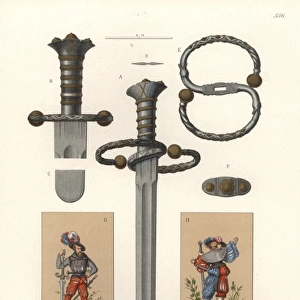 Sword of a German mercenary, early 16th century