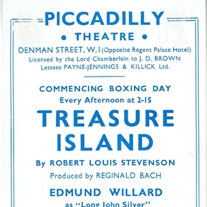 Treasure Island adapted by James Bernard Fagan