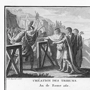 Tribunes of the People created in Ancient Rome