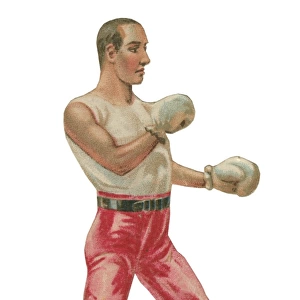 Victorian scrap - middleweight boxer