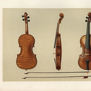 Violin bought by Samuel Hellier in 1679