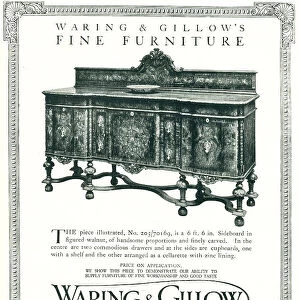 Waring and Gillow Advertisement