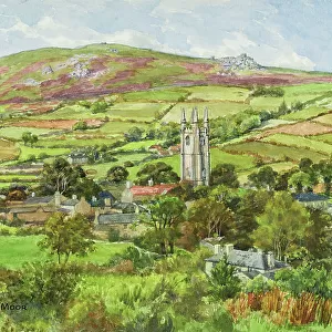 Widecombe in the Moor, Dartmoor, Devon