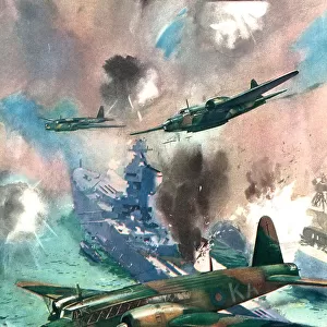 WW2 - Wellington Bombers In Kiel