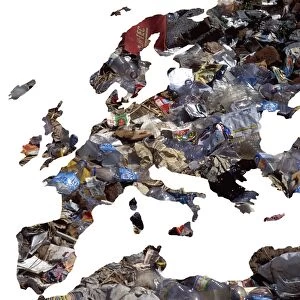 European refuse, conceptual image