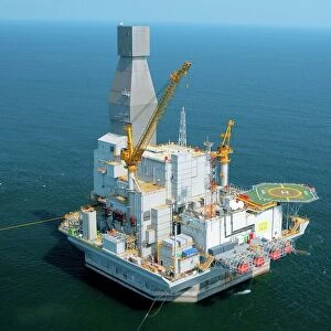 Off-shore oil rig