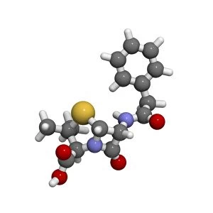 Penicillin G molecule