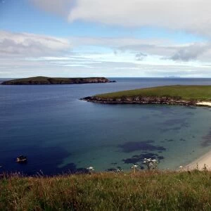 Beach on south west Mainland near Sumburgh, Shetland, Shetland Islands