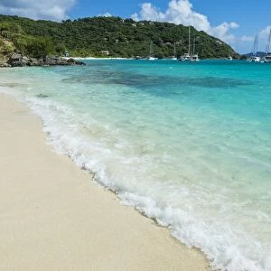 Famous White Bay, Jost Van Dyke, British Virgin Islands, West Indies, Caribbean