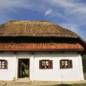 House of the Baglad region. Open-air museum (Skanzen) near Szentendre. Hungary
