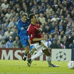 Manchester United's Historic 1-0 Victory Over Rangers: A Turning Point in the 2003-2004 Season (22/10/03)
