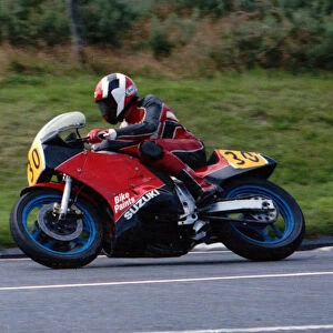 Alex Aiken (Suzuki) 1990 Senior Manx Grand Prix