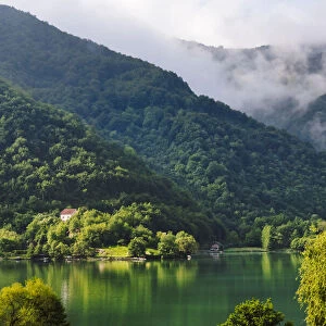 Landscape of Pilva River, Jajce, Bosnia