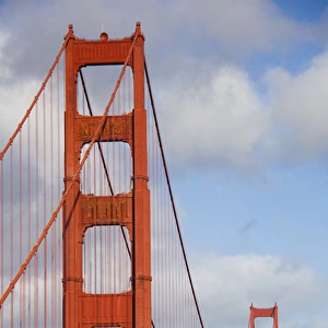 USA, California, San Francisco, Presidio, Golden Gate National Recreation Area, elevated