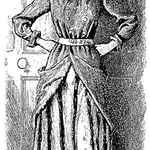 DuMAURIER: TRILBY, 1894. Illustration by George DuMaurier to his much-celebrated work, Trilby, 1894