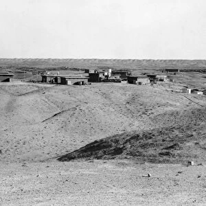 IRAQ PETROLEUM COMPANY. Camp for the workers at the Iraq Petroleum Company, 5 miles