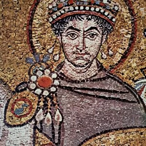 JUSTINIAN I (483-565). Emperor of the Byzentine Empire, 527-565