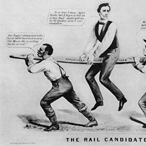 PRESIDENTIAL CAMPAIGN, 1860. The Rail Candidate