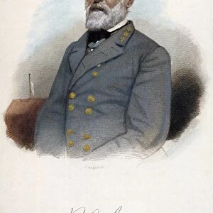 ROBERT E. LEE (1807-1870). American Confederate general. Steel engraving, American, 19th century