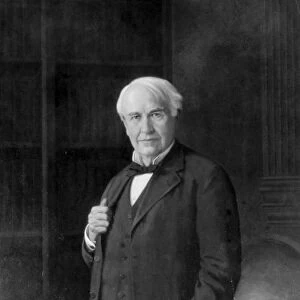 THOMAS EDISON (1847-1931). American inventor