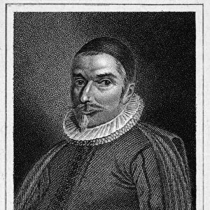 WILLIAM AMES (1576-1633). English Puritan theologian. Stipple engraving, English, early 19th century