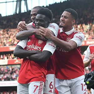 Arsenal's Bukayo Saka Scores Brace: Arsenal FC 2- Liverpool FC - Premier League 2022-23