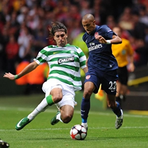 Gael Clichy (Arsenal) Georgios Samaras (Celtic)
