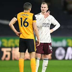 Sportsmanship in Rivalry: Holding and Coady's Heartfelt Moment after Wolverhampton vs Arsenal