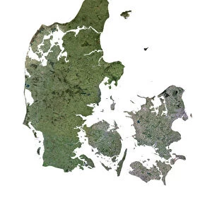 Denmark, Satellite Image