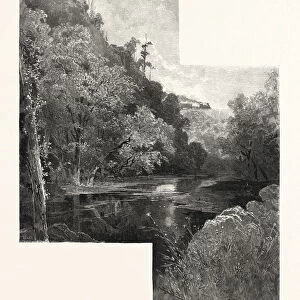 Dundas Valley, Canada, Nineteenth Century Engraving