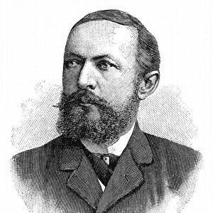 Emil von Behring (1854-1917) German immunologist and bacteriologist. Awarded first