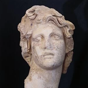 Greece, Rhodes, Head of Helios