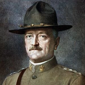 John Joseph Pershing (1860-1948) American general. Commander-in-chief American Expeditionary