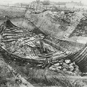 Norway, History of Archaeology, 20th century, Excavations of a Viking ship in Oseberg (1903)