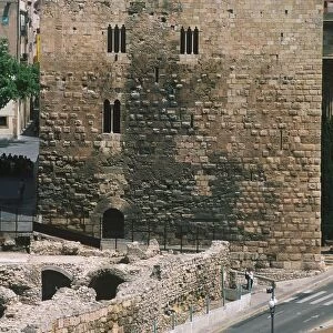 Spain, Catalonia, Tarragona, Military building, Castrum Praetorium