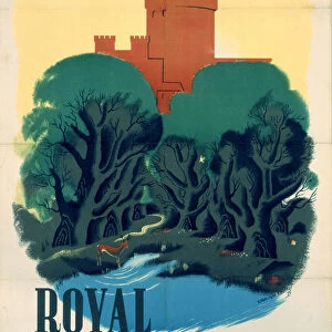 Royal Windsor, GWR poster, 1935