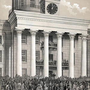 Presidential Inauguration of Jefferson Davis, 1861