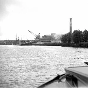 Sugar beet factory at Cantley, Norfolk. 1934