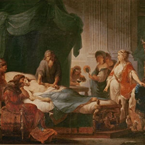 Antiochus and Stratonice (oil on canvas)